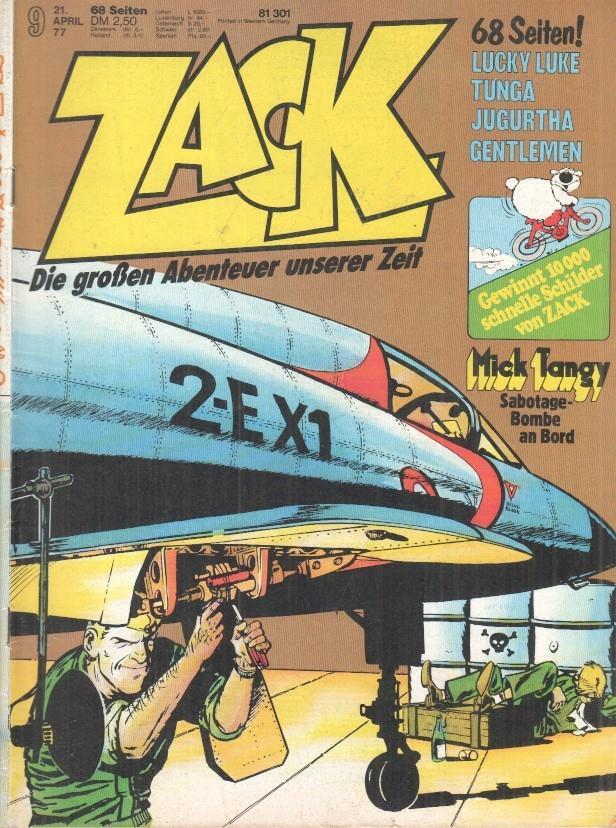 Zack numero 09 año 1977 (ALEMAN)