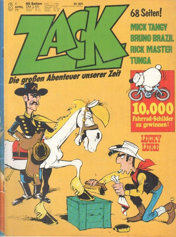 Zack numero 08 año 1977 (ALEMAN)
