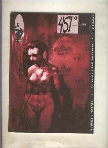 Fanzine: 451 grados numero 3, entrevista con Raul Fernandez