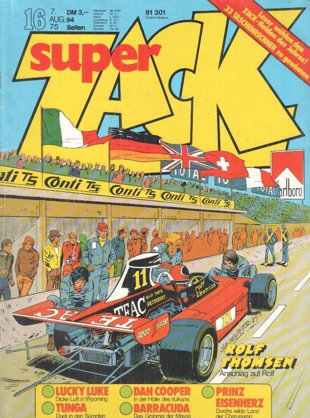 Super Zack numero 16 año 1975 (ALEMAN)