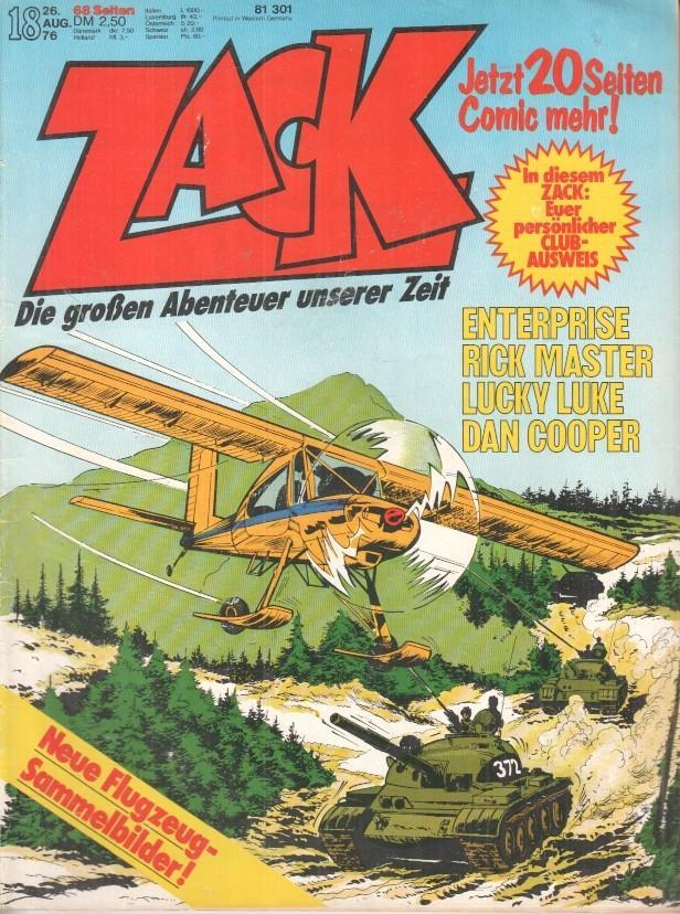 Zack numero 18 año 1976 (ALEMAN)