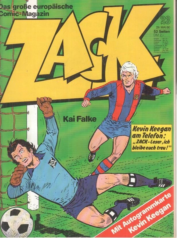 Zack numero 23 año 1980 (ALEMAN)