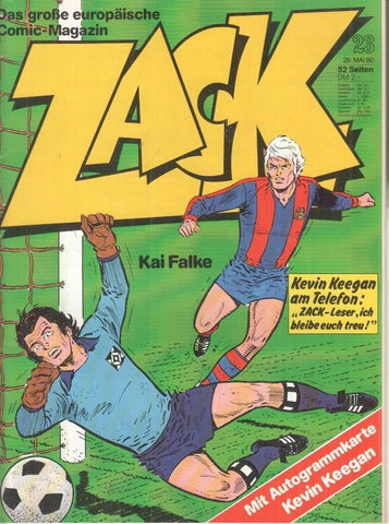 Zack numero 23 año 1980 (ALEMAN)