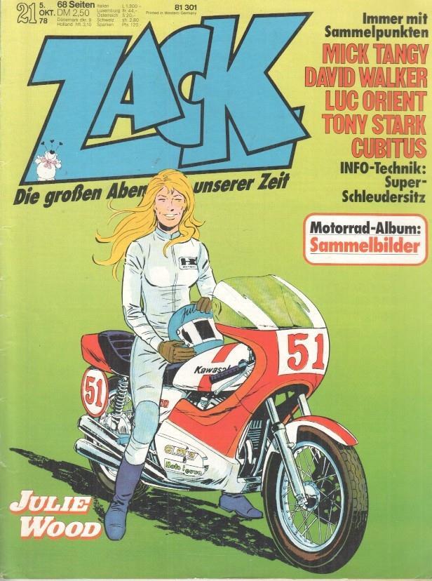 Zack numero 21 año 1978 (ALEMAN)