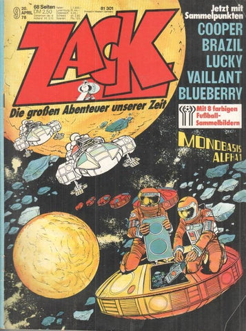 Zack numero 09 año 1978 (ALEMAN)