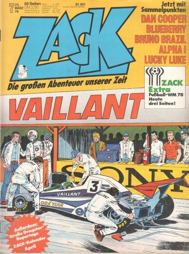 Zack numero 07 año 1978 (ALEMAN)