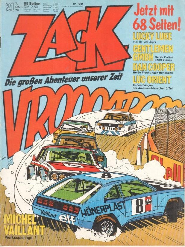Zack numero 21 año 1976 (ALEMAN)
