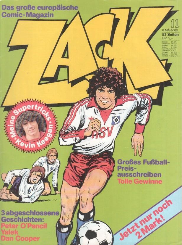 Zack numero 11 año 1980 (ALEMAN)