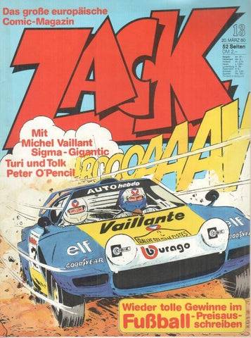 Zack numero 13 año 1980 (ALEMAN)