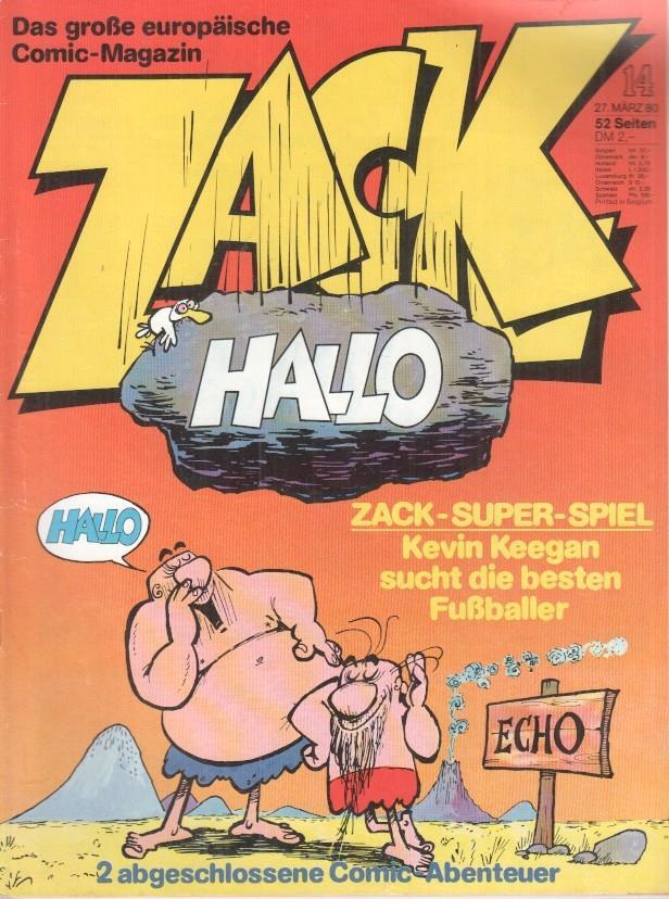 Zack numero 14 año 1980 (ALEMAN)