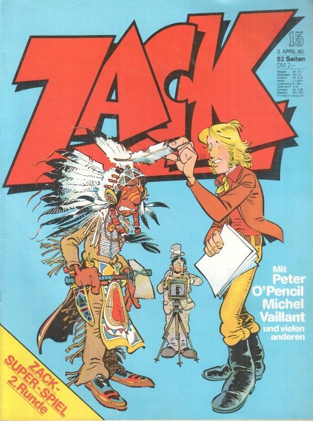 Zack numero 15 año 1980 (ALEMAN)