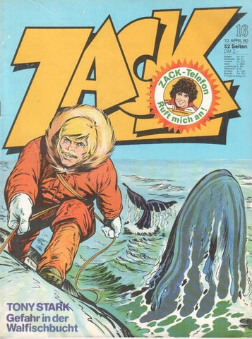 Zack numero 16 año 1980 (ALEMAN)