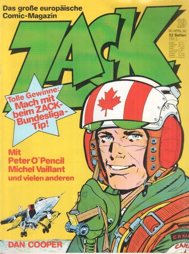 Zack numero 19 año 1980 (ALEMAN)