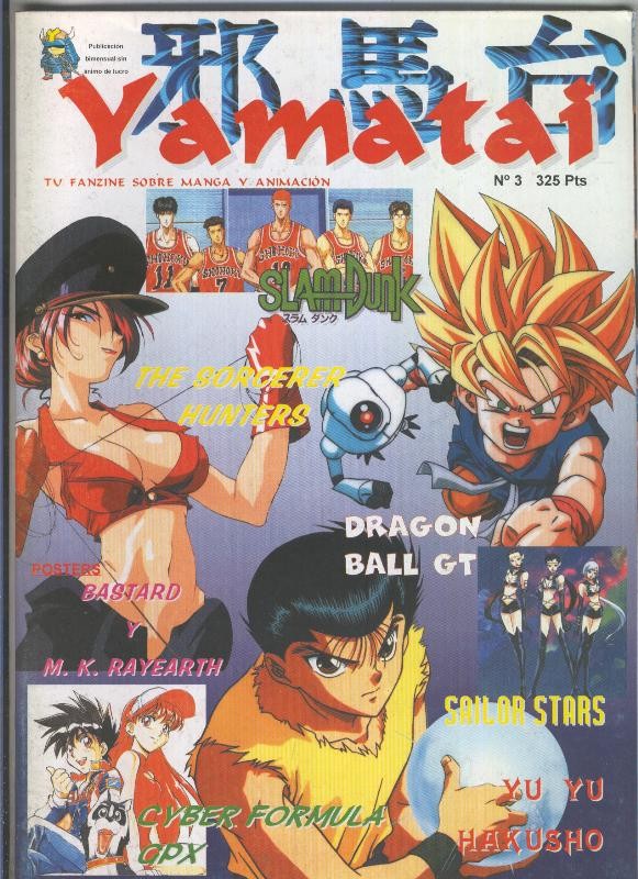 Yamatai revista manga numero 3