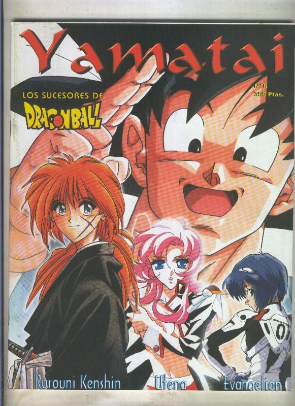 Yamatai revista manga numero 6: Evangelion