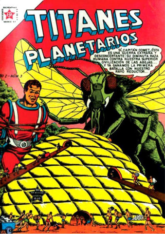 Poster DIN 4 numero 0543: Titanes Planetarios cubierta numero 03