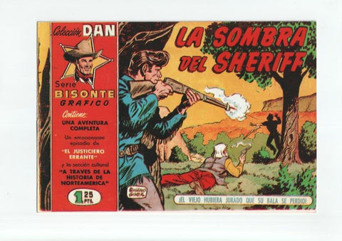 Facsimil: Bisonte Grafico numero 03: La sombra del sheriff  (angel pardo)