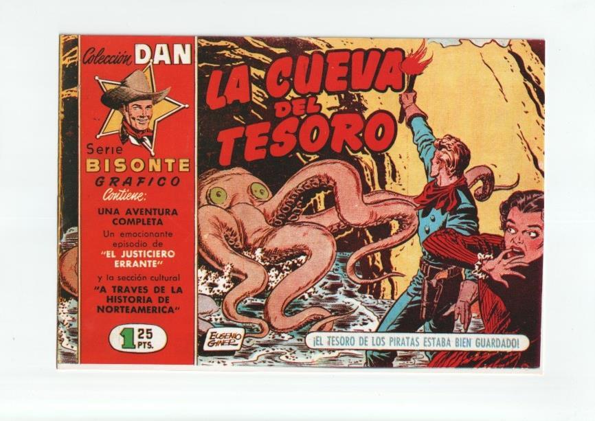 Facsimil: Bisonte Grafico numero 05: La cueva del tesoro (Jaime Juez)