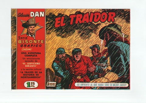 Facsimil: Bisonte Grafico numero 08: El traidor 