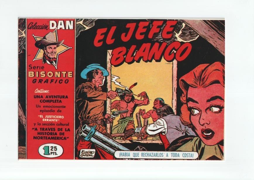 Facsimil: Bisonte Grafico numero 12: El jefe blanco 