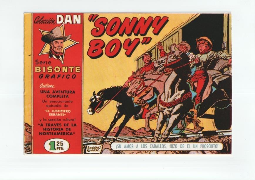 Facsimil: Bisonte Grafico numero 15: Sonny Boy (Bernet)