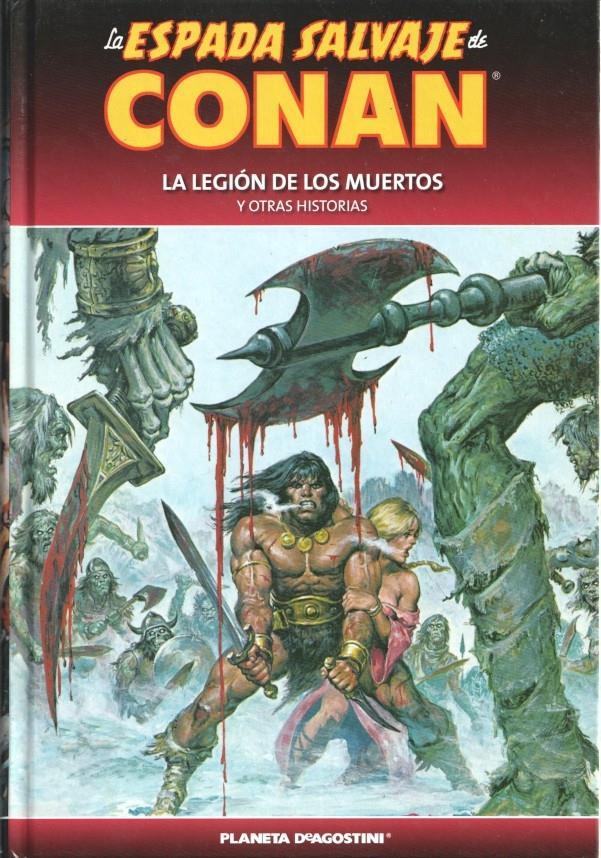 La Espada Salvaje de Conan edicion tomo tapa dura volumen 13: La legion de los muertos