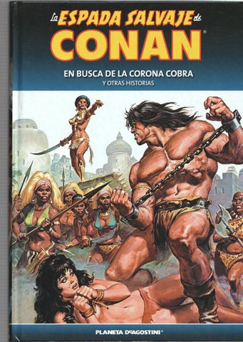 La Espada Salvaje de Conan edicion tomo tapa dura volumen 14: En busca de la corona cobra