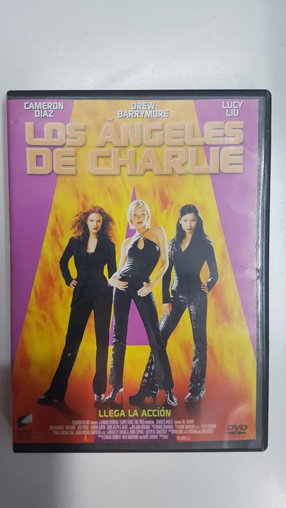 DVD pelicula: Los Angeles de Charlie (2000). Con Cameron Diaz, Drew Barrymore, Lucy Liu