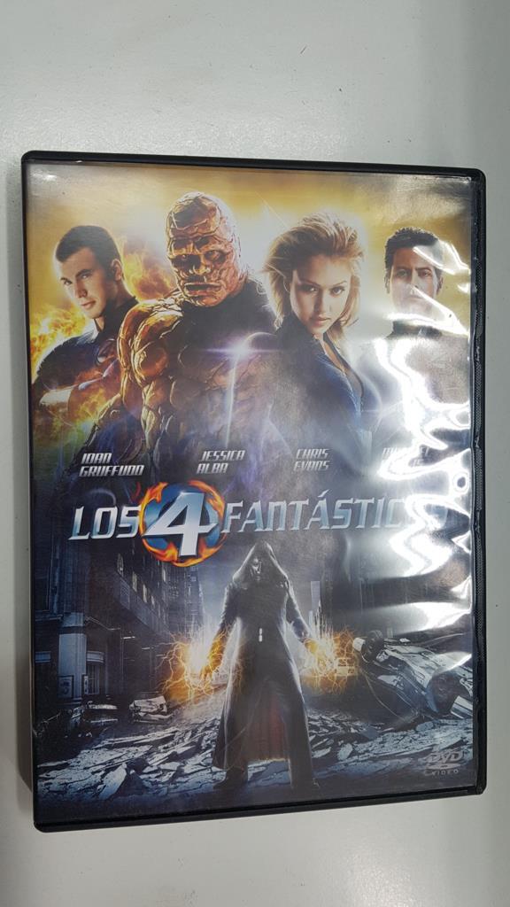 DVD pelicula: Los 4 Fantasticos (2007). Dirigida por Tim Story con Jessica Biel, Chris Evans, Michael Chiklis