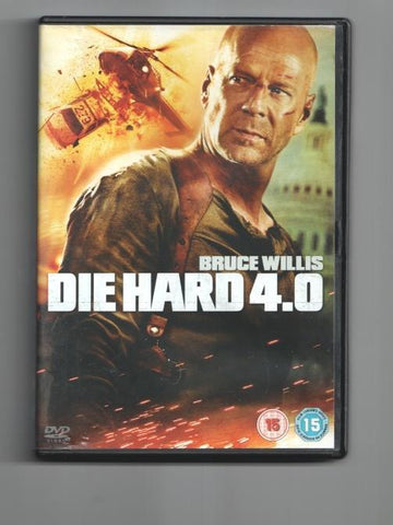 DVD pelicula: Die Hard 4.0, con Bruce Willis. Dirigida por Len Wiseman