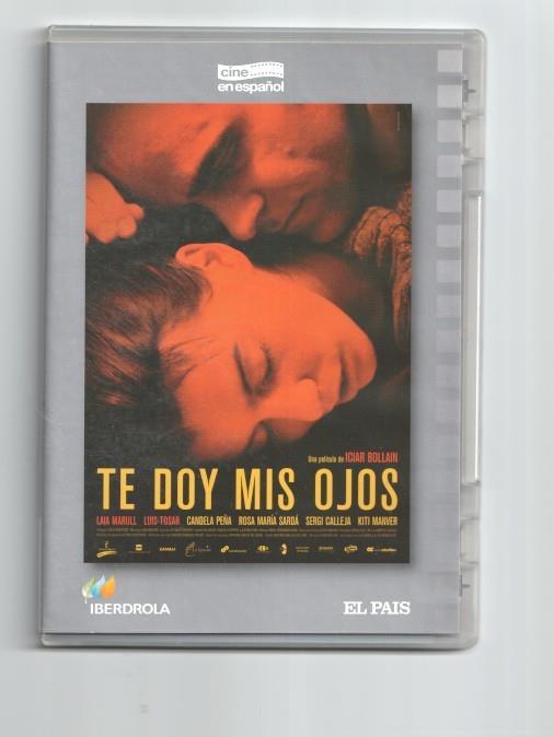 DVD pelicula: Te doy mis ojos. Pelicula de Iciar Bollain con Laia Marull, Luis Tosar entre otros. Cine en español