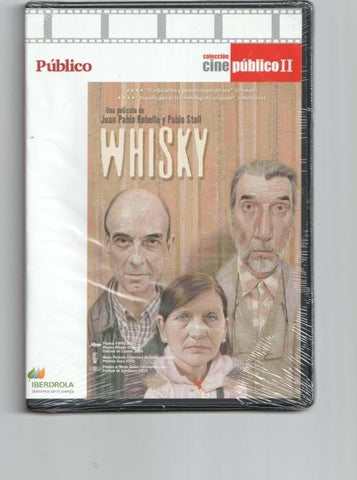 DVD pelicula: Whisky. Una pelicula de Juan Pablo Rebella y Pablo Stoll. Coleccion Cine Publico II