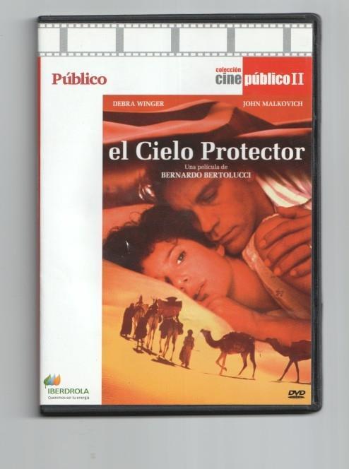 DVD pelicula: El cielo protector. Una pelicula de Bernardo Bertolucci con Debra Winger, John Malkovich. Coleccion cine Publico II