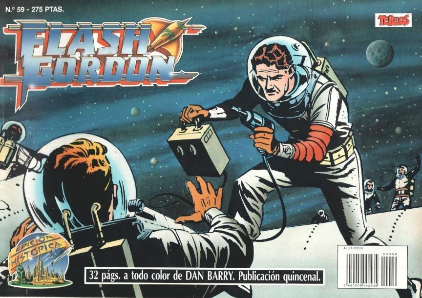 Ediciones B: Flash Gordon numero 59: tiras 23.2.1960 al 6.5.1960