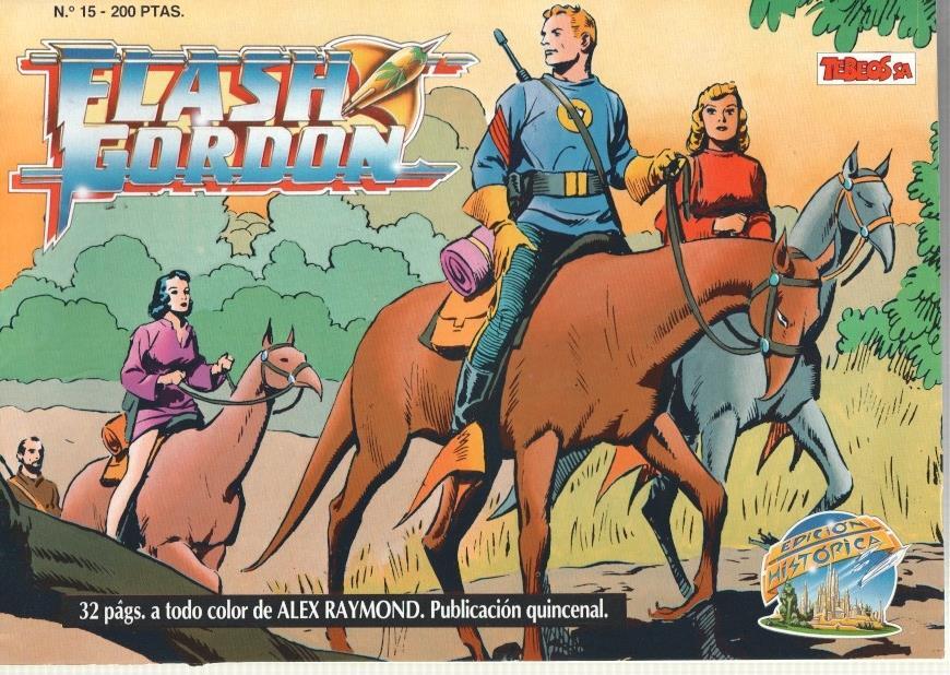 Ediciones B: Flash Gordon numero 15: tiras 21.6.1942 al 24.1.1943