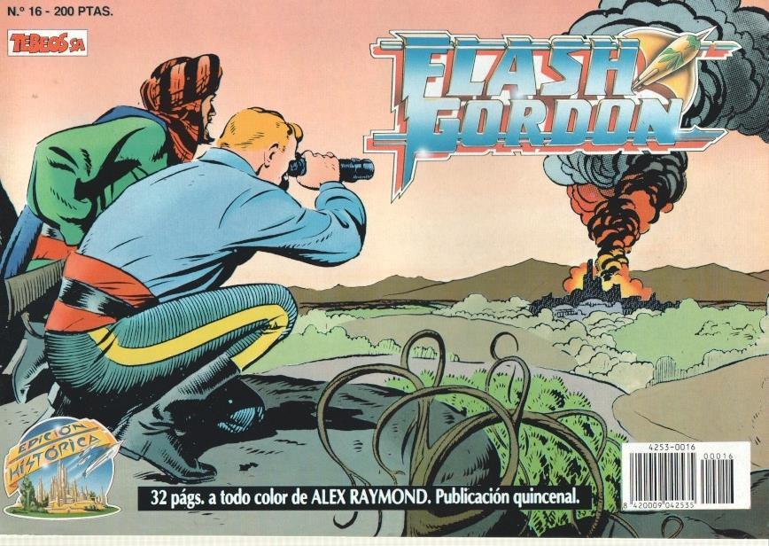Ediciones B: Flash Gordon numero 16: tiras 31.1.1943 al 5.9.1943