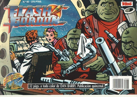 Ediciones B: Flash Gordon numero 65: tiras 16.5.1961 al 28.7.1961