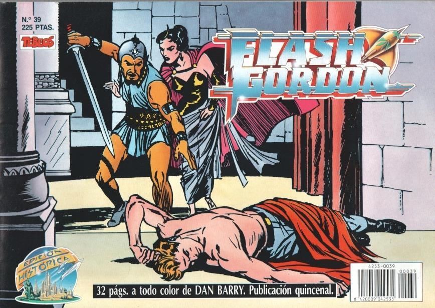 Ediciones B: Flash Gordon numero 39: tiras 21.1.1956 al 4.4.1956