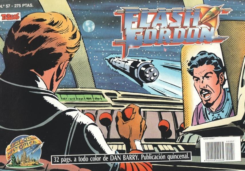 Ediciones B: Flash Gordon numero 57: tiras 26.9.1959 al 9.12.1959
