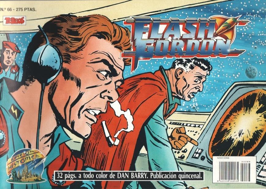 Ediciones B: Flash Gordon numero 66: tiras 29.7.1961 al 11.10.1961