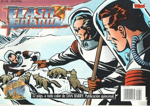 Ediciones B: Flash Gordon numero 50: tiras 22.4.1958 al 4.7.1958