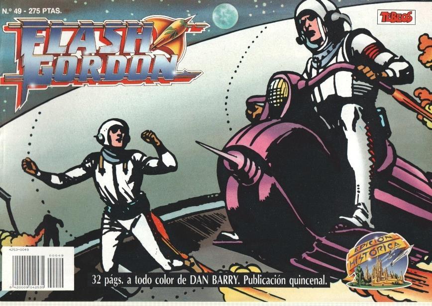 Ediciones B: Flash Gordon numero 49: tiras 6.2.1958 al 21.4.1958