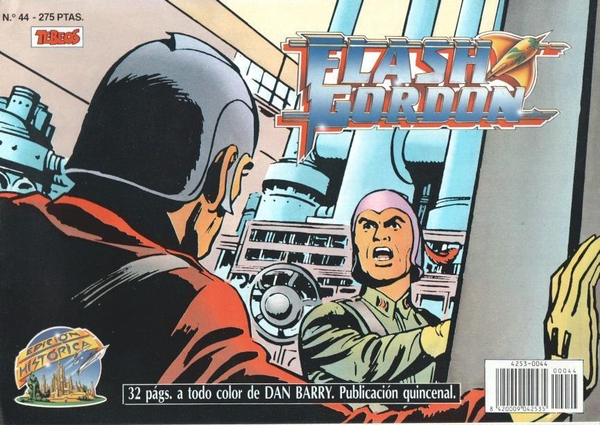 Ediciones B: Flash Gordon numero 44: tiras 29.1.1957 al 12.4.1957