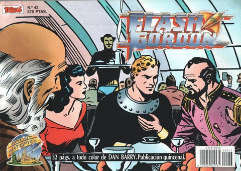 Ediciones B: Flash Gordon numero 43: tiras 15.11.1956 al 28.1.1957