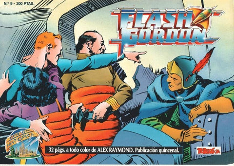 Ediciones B: Flash Gordon numero 09: tiras 16.10.1938 al 21.5.1939