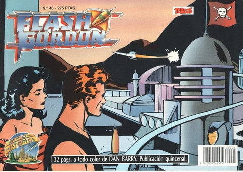 Ediciones B: Flash Gordon numero 46: tiras 27.6.1957 al 9.9.1957