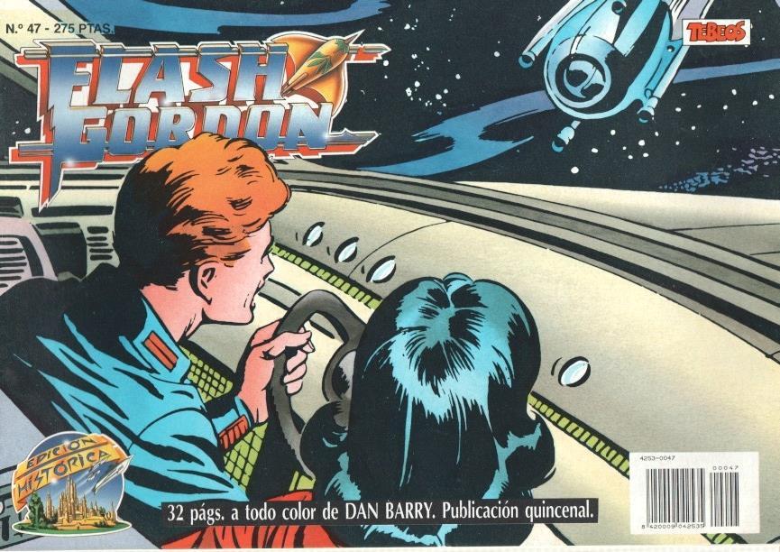 Ediciones B: Flash Gordon numero 47: tiras 10.9.1957 al 22.11.1957