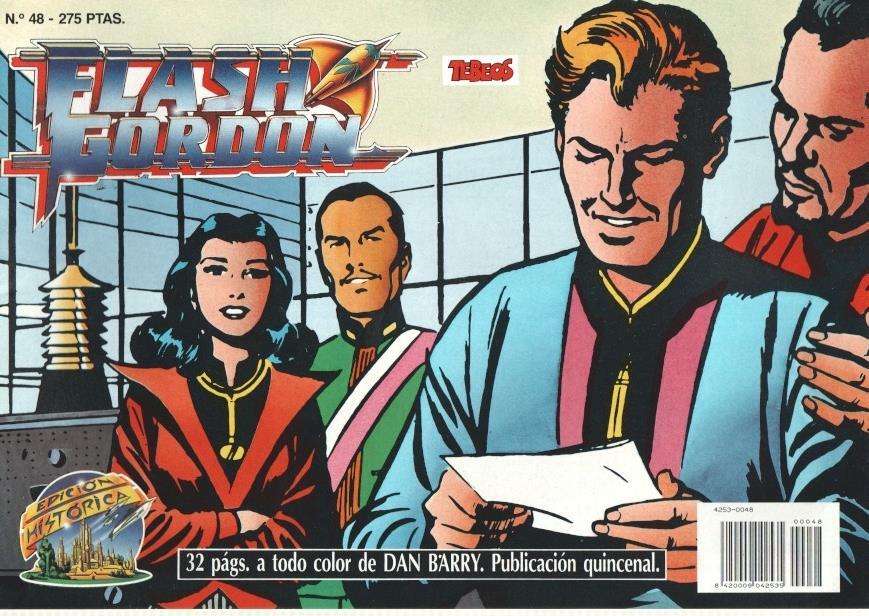 Ediciones B: Flash Gordon numero 48: tiras 23.11.1957 al 5.2.1958