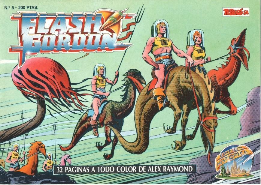 Ediciones B: Flash Gordon numero 05: tiras 9.5.1934 al 6.12.1934