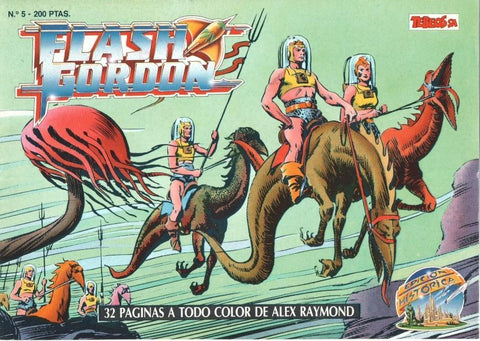 Ediciones B: Flash Gordon numero 05: tiras 9.5.1934 al 6.12.1934